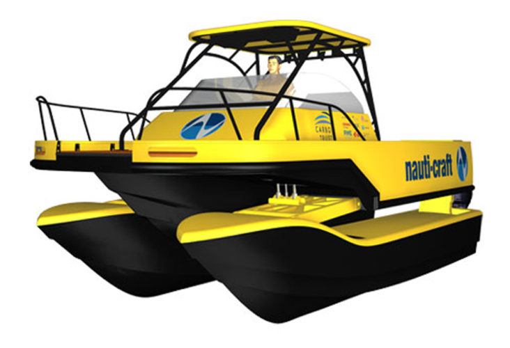 Shoreline Marine Fabrication - Boat Builder - 8m Catamaran Prototype