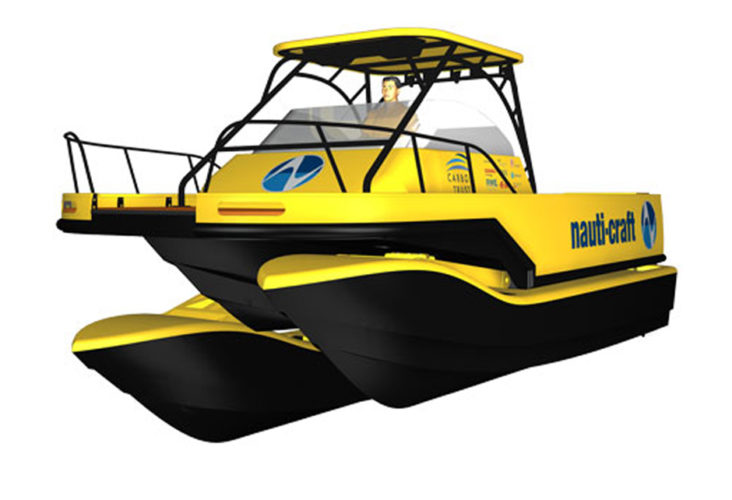 Shoreline Marine Fabrication - Boat Builder - 8m Catamaran Prototype