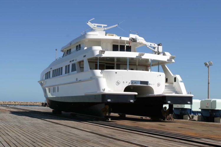 Shoreline Marine Fabrication - Boat Builder - 30m Cruising Catamaran